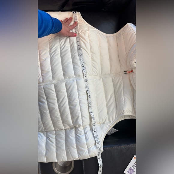 Ozark Trail soft puffer White plus size vest sz 2X - Picture 11 of 16